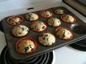 Chocolate and Blueberry Muffins Thumbnail